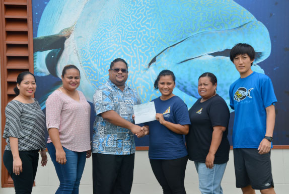 Helen Reef Donation